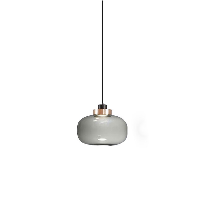 Lights & Lighting Pendant Lights | Pendant Light Smoke Gray Glass Modern Artistic Nordic Single Design Bedside Light Dining Room