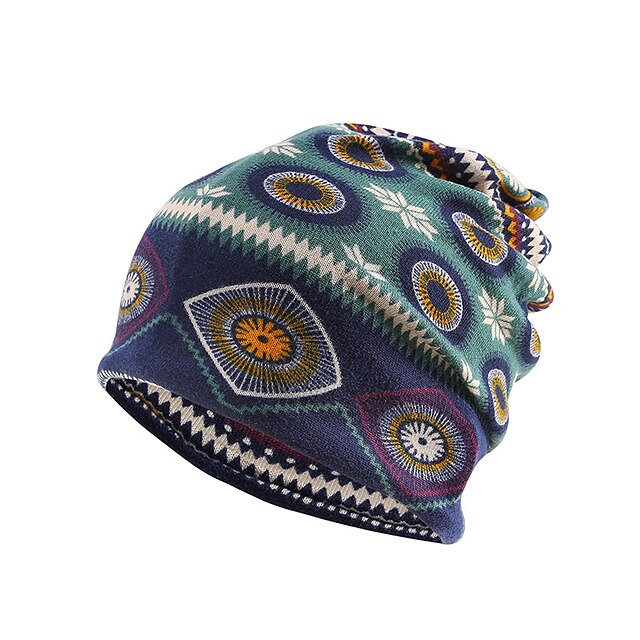 Womens Clothing Womens Accessories | Unisex Basic Protective Hat Dailywear Print Hat / Fall / Spring / Cotton - RN22202