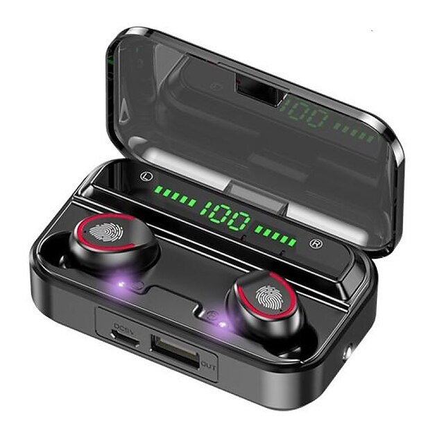  V13 Wireless Earbuds TWS True Wireless Headphones Bluetooth5.0 Stereo with Volume Control with Charging Box Mobile Power for Smartphones Smart Touch Control for Mobile Phone
