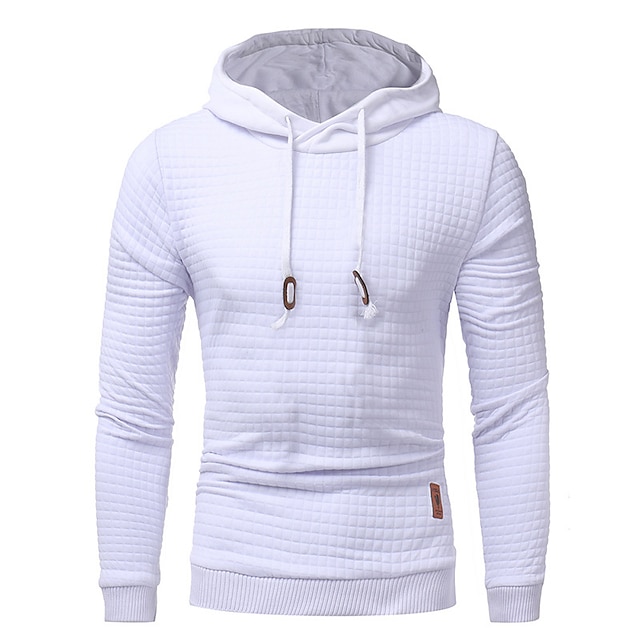 Mens Clothing Mens Hoodies & Sweatshirts | Mens Plus Size Hoodie Hooded Sports Holiday Basic Hoodies SweatshirtsLong Sleeve Slim