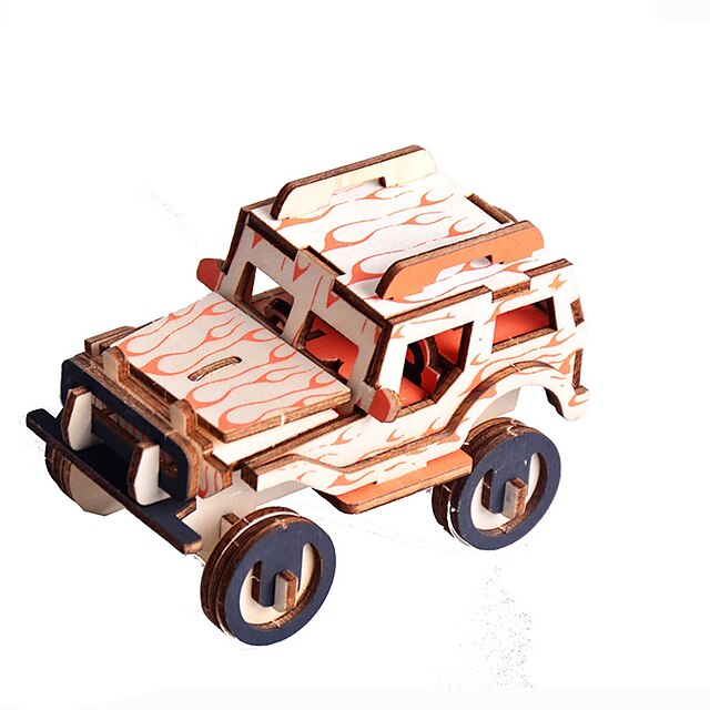  פאזלים3D פאזלים מעץ מודל עץ כלי טיס מכונית 3D עשה זאת בעצמך עץ קלסי יוניסקס צעצועים מתנות