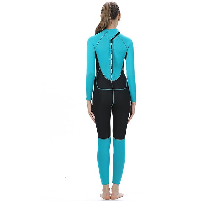 Sports & Outdoors Surfing, Diving & Snorkeling | SLINX Womens Full Wetsuit 3mm SCR Neoprene Diving Suit Thermal Warm UPF50+ Quic