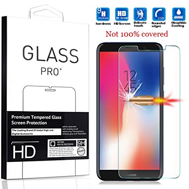  for huawei y6 2018 atu-lx3 tempered glass screen protector, smartphone protective film