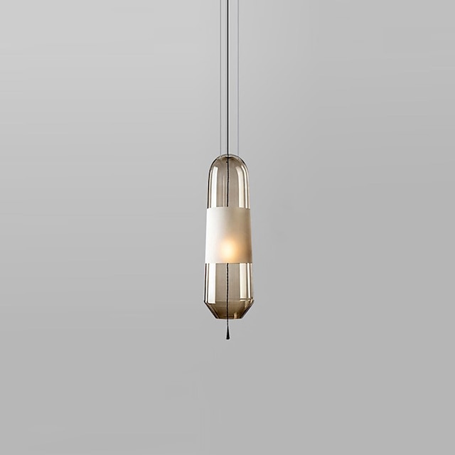 Lights & Lighting Pendant Lights | 12cm LED Pendant Light Single Design Modern Nordic Style Bedside Lamp Glass Electroplated 110