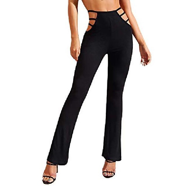 laddering stretch comfy flare leg night 