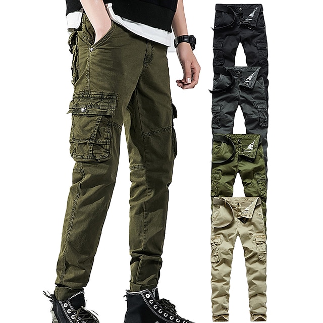 Men's Cargo Pants Hiking Pants Trousers Work Pants Military Outdoor ...