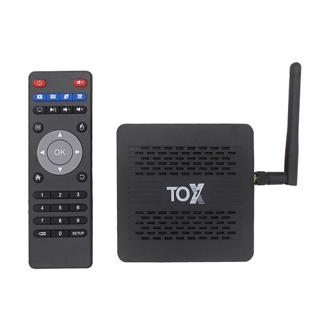  2020 TOX1 Amlogic S905X3 Smart Android 9.0 TV Box 4GB RAM 32GB ROM 2.4G 5G WiFi Bluetooth 1000M LAN USB 3.0 4K HD Set top Box