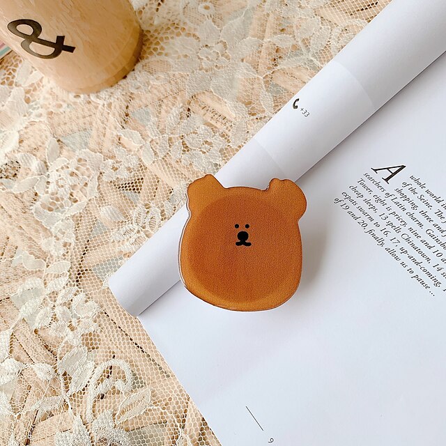 Phones & Accessories Phone Mounts & Holders | Cute Cartoon Animal Expandable Phone Grip Handle Smartphone Finger Holder Grip Bra