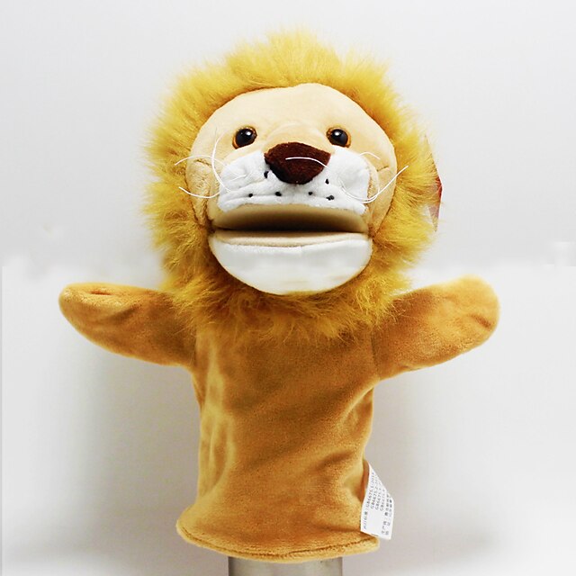  Finger Puppets Puppets Hand Puppet Hand Puppets Lion Cute Novelty Lovely Textile Plush Imaginative Play, Stocking, Great Birthday Gifts Party Favor Supplies Girls' Kid's