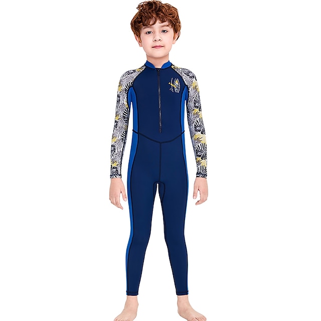 Sports & Outdoors Surfing, Diving & Snorkeling | Boys Girls Rash Guard Dive Skin Suit UV Sun Protection Breathable Quick Dry Ful