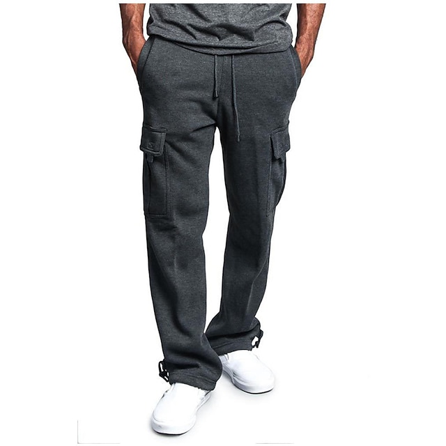 Men's Sweatpants Joggers Trousers Casual Pants Cargo Sweatpants ...