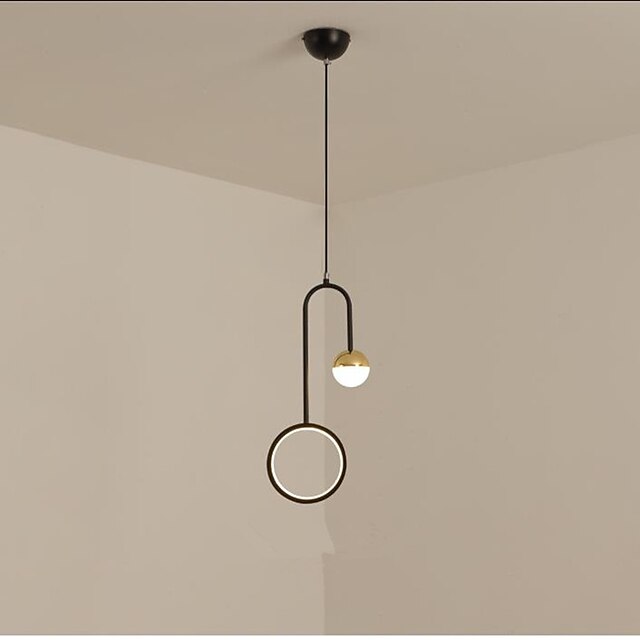 Lights & Lighting Pendant Lights | 21cm LED Pendant Light Modern Nordic Circle Ring Simple Corridor Corridor Bedroom Living Room