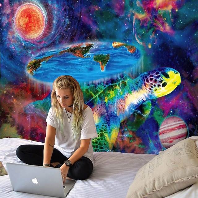 Home & Garden Home Decor | Psychedelic Abstract Wall Tapestry Art Decor Blanket Curtain Hanging Home Bedroom Living Room Decorat