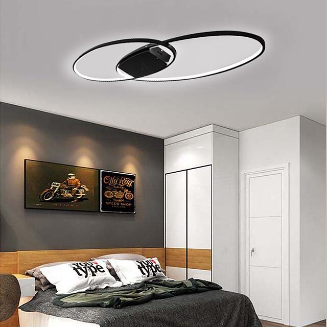  1-Light 31 cm Cute / LED Flush Mount Lights Aluminum Geometrical / Novelty Painted Finishes LED / Chic & Modern 110-120V / 220-240V