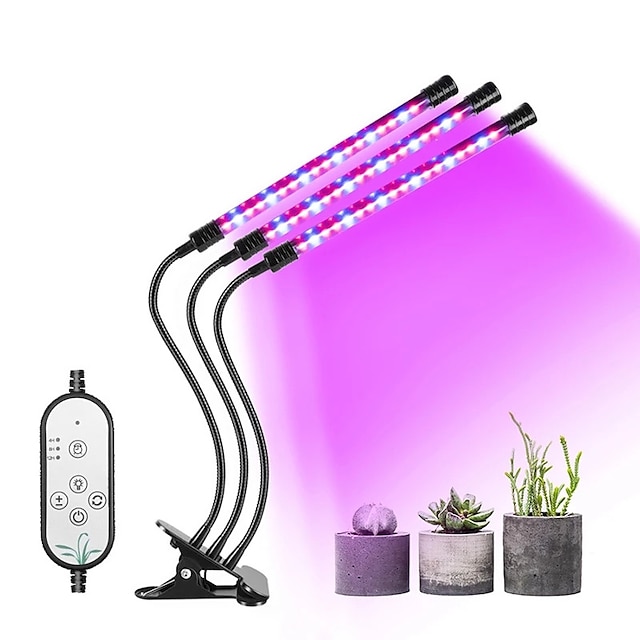 1PC/2PCS Full Spectrum E27 LED Plant Grow Light Bulb for Veg Bloom Indoor Plant