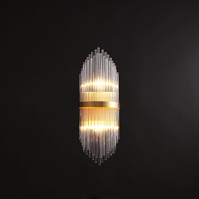  lămpi de perete moderne în stil nordic cristal aplice de perete dormitor dormitor lumină de perete de cristal 220-240v