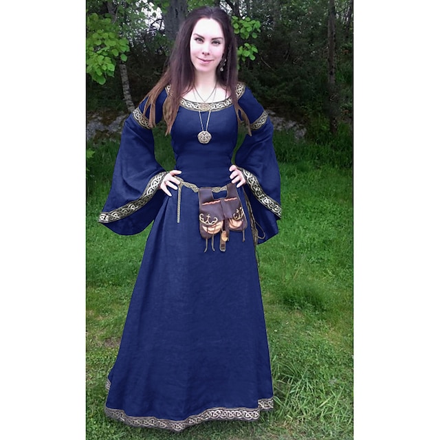 Outlander Plus Size Classic & Timeless Medieval Cocktail Dress Vintage ...