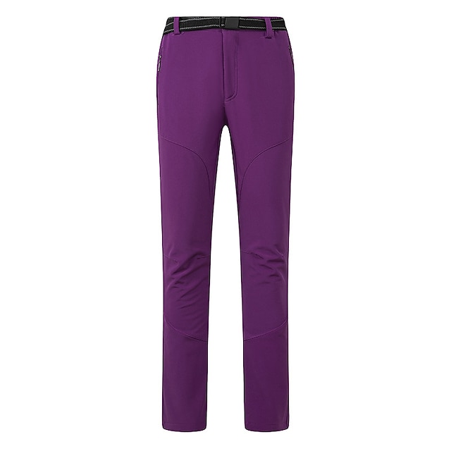  pantalon de neige imperméable coupe-vent pour femmes vêtements de sport en plein air polaire pantalon de randonnée s noir