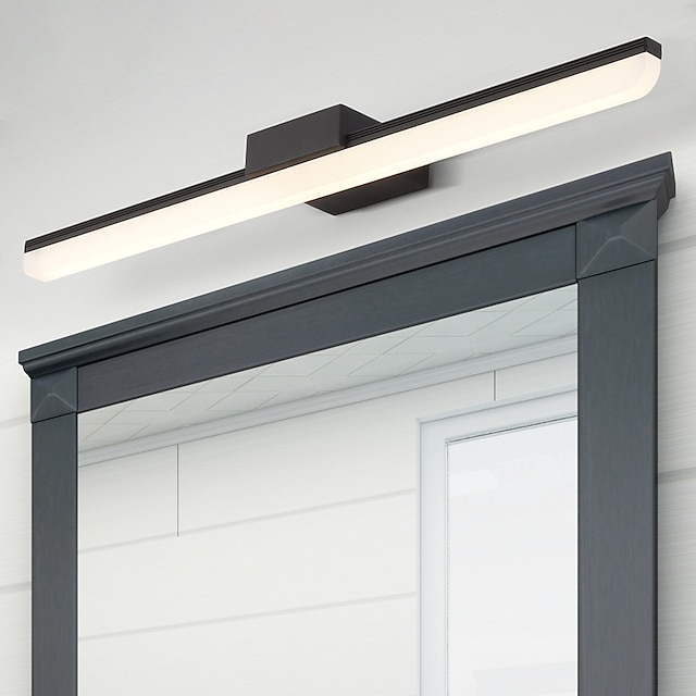  مرآة تصميم جديد الغرور ضوء led أضواء الجدار الحديثة led غرفة نوم الحمام الألومنيوم الجدار الخفيفة ip20110-120v 220-240v