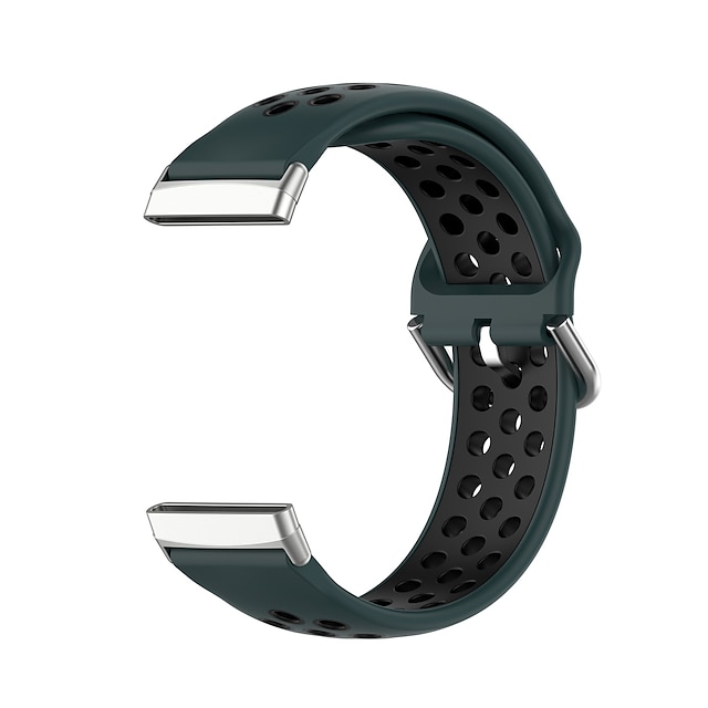 Älykäs ranneke Yhteensopiva Fitbit Versa 4 Sense 2 Versa 3 Sense Metalliseos Silikoni Älykello Hihna Elastinen Säädettävä Ruostumattomasta teräksestä valmistettu solki Urheiluhihna Korvaus Ranneke