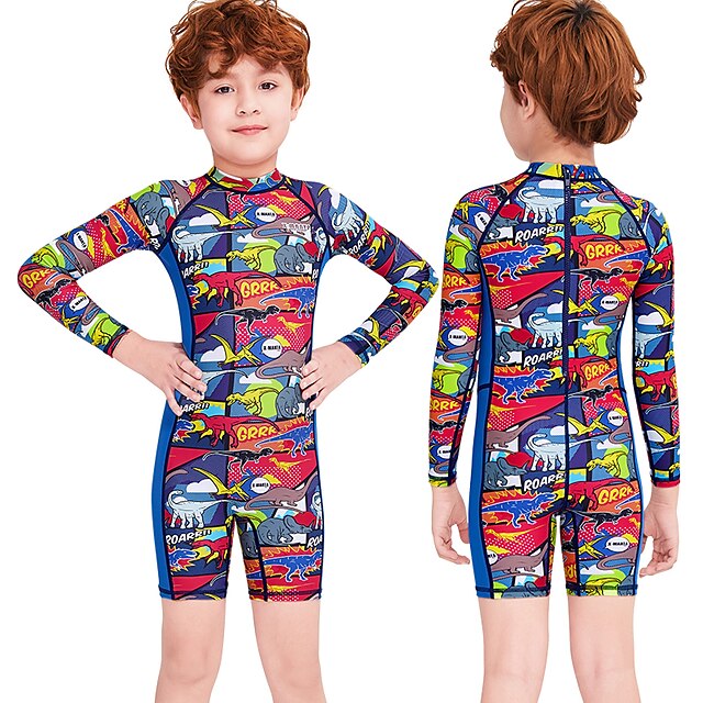 Sports & Outdoors Surfing, Diving & Snorkeling | Dive&Sail Boys Girls Rash Guard Dive Skin Suit UV Sun Protection UPF50+ Breatha