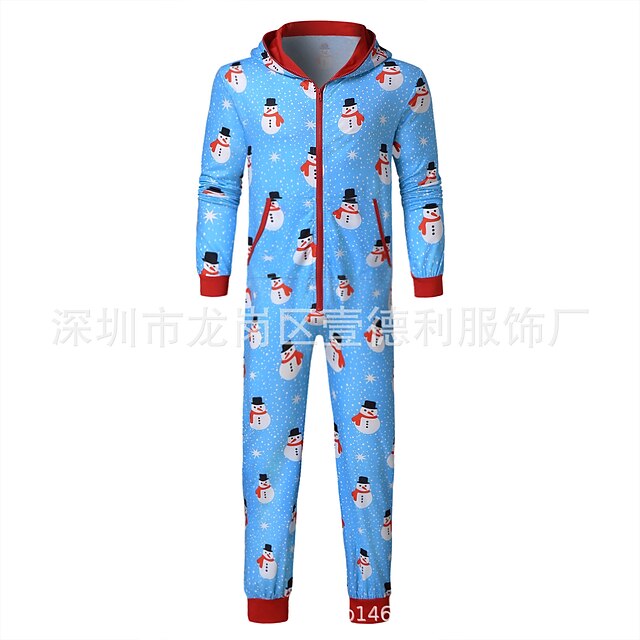 Toys & Hobbies Cosplay & Costumes | ladies pyjamas set christmas printed santa costume hooded onesies for women xmas jumpsuit re