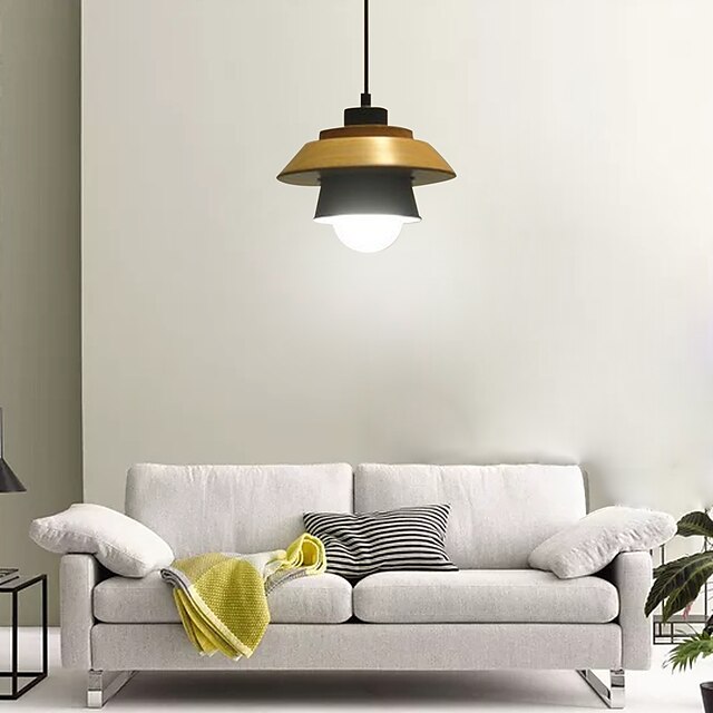  1-Light 22 cm LED Pendant Light PVC Painted Finishes Modern Contemporary 110-120V / 220-240V