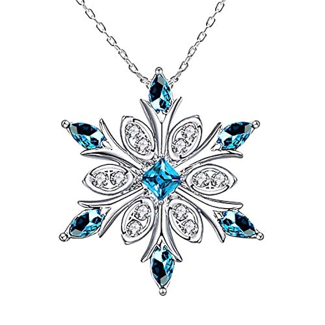  1pc Necklace For Women's Christmas Party / Evening Daily Alloy Snowflake