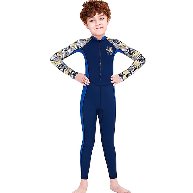 Sports & Outdoors Surfing, Diving & Snorkeling | Boys Girls Rash Guard Dive Skin Suit UV Sun Protection Breathable Quick Dry Ful