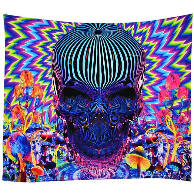 Home & Garden Home Decor | Psychedelic Abstract Wall Tapestry Art Decor Blanket Curtain Hanging Home Bedroom Living Room Decorat