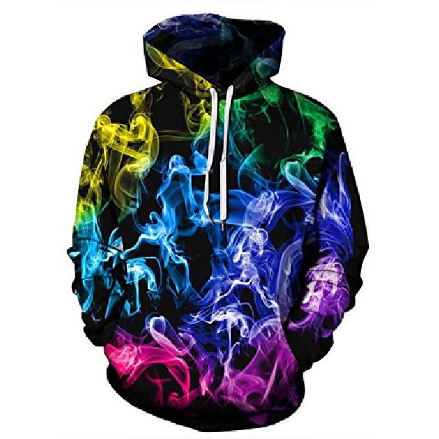 3D Printing Novelty Unisex Hoodie with Pockets 