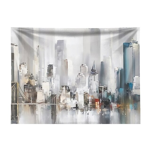 Home & Garden Home Decor | Oil Painting Style Wall Tapestry Art Deco Blanket Curtain Hanging Home Bedroom Living Room Dormitory 