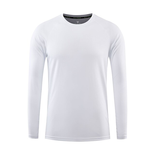 Sports & Outdoors Running, Jogging & Walking | mens upf 50+ uv sun protection t-shirt white long sleeve sun shirt performance qu