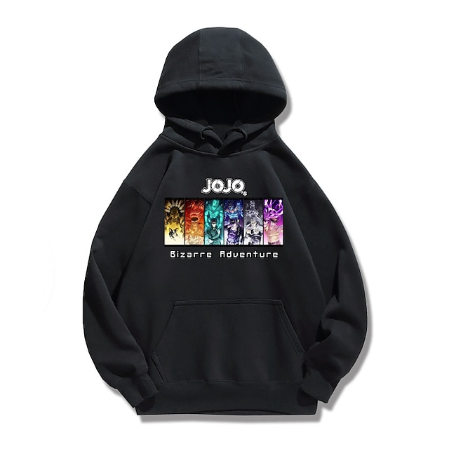 Toys & Hobbies Cosplay & Costumes | Inspired by JoJos Bizarre Adventure JOJO Cosplay Costume Hoodie Polyester / Cotton Blend Gra