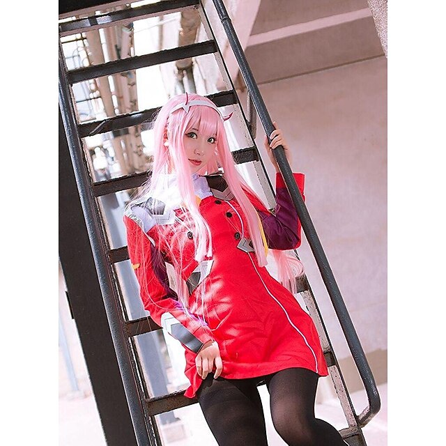 Toys & Hobbies Cosplay & Costumes | darling in the franxx uniform zero two cosplay costume (xxl, red) - CG69821