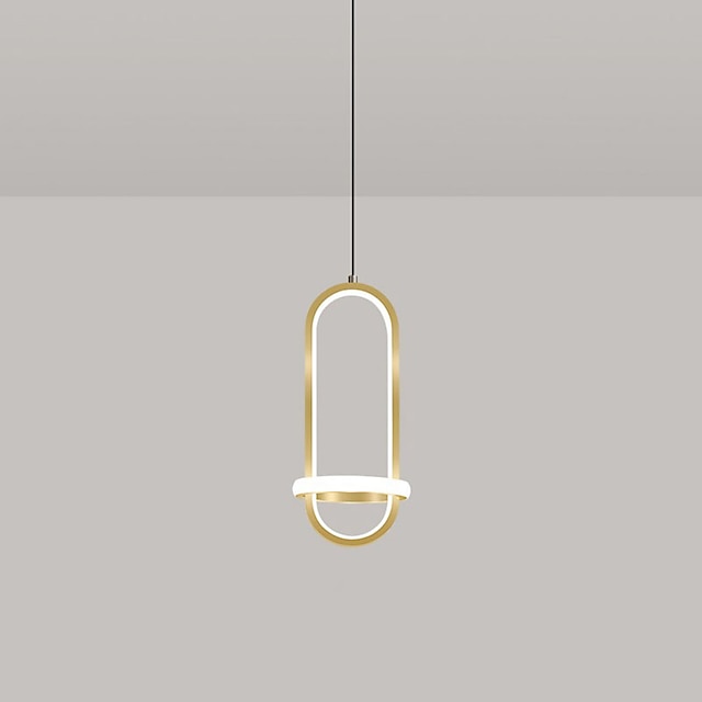 Lights & Lighting Pendant Lights | 15 cm LED Pendant Light Modern Nordic Gold Circle Desgin Bedside Light Dining Room Restaurant