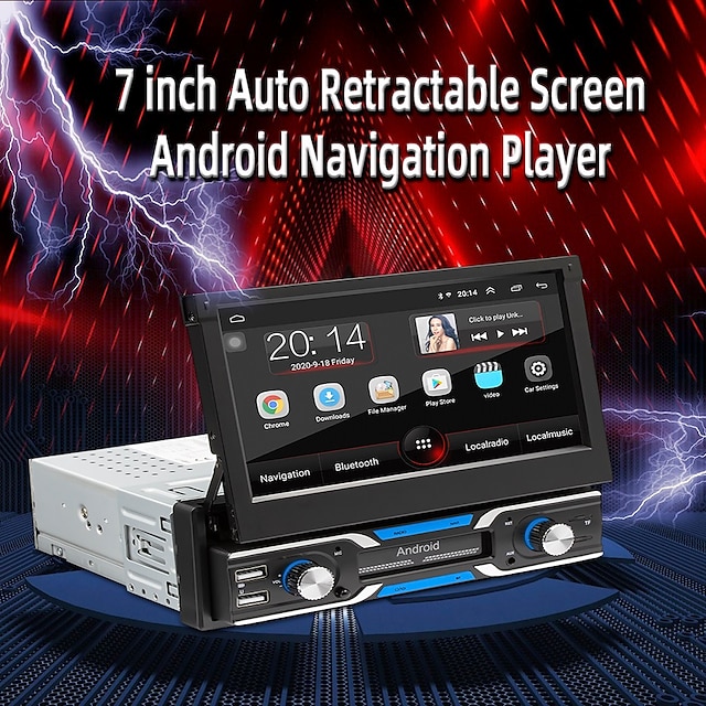  SWM 9703S Car Radio Multimedia Video Player 7 Inch FM Autoradio Bluetooth 4.0 Android 9.1 Mirror Link GPS Navigation Car Radio
