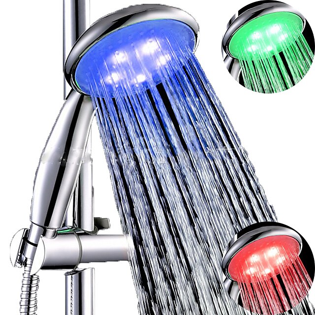 LED Duschkopf Beleuchtung Wasser Wasserfest ABS