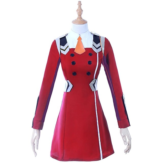 Toys & Hobbies Cosplay & Costumes | darling in the franxx uniform zero two cosplay costume (xxl, red) - CG69821