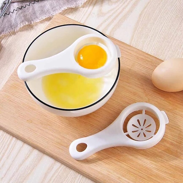  Egg Yolk Separator Protein Separation Egg Divider Tool Kitchen Accessories Tool Baking Cooking Tools Kitchen Gadgets for Restaurant Dining Hall Room