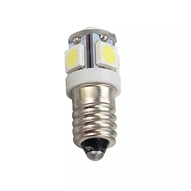 Lights & Lighting Light Bulbs | E10 W5W LED Bulb 5050 5 SMD LED White Warm White 194 168 Super Bright Wedge Lights Bulbs Lamps D