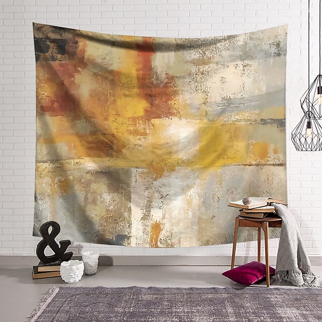 Home & Garden Home Decor | Oil Painting Style Wall Tapestry Art Deco Blanket Curtain Hanging Home Bedroom Living Room Dormitory 