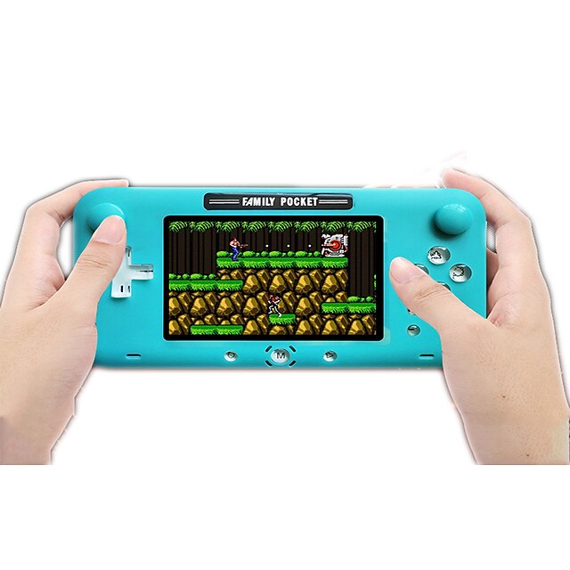  208 Games in 1 Handheld Game Player Game Console Rechargeable Mini Handheld Pocket Portable Support TV Output Classic Theme Retro Video Games with 4 inch Screen Kid's Adults' Men and Women 1 pcs Toy