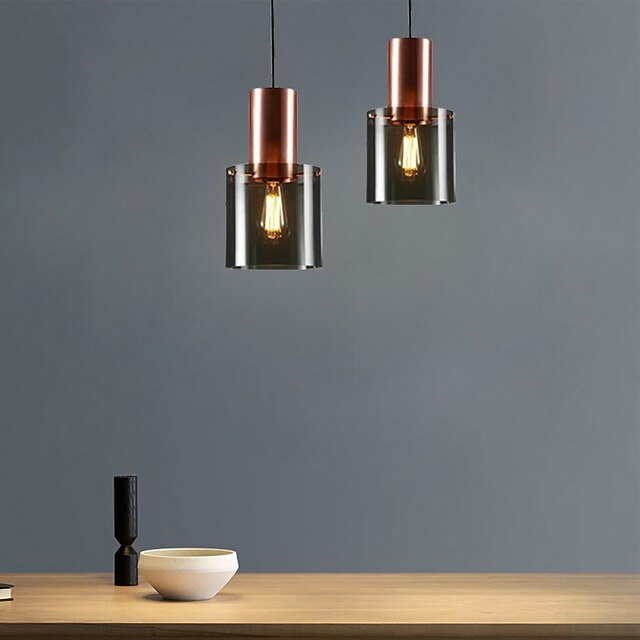 Lights & Lighting Pendant Lights | 15 cm Pendant Lantern Design Pendant Light Metal Modern 220-240V - YP33924