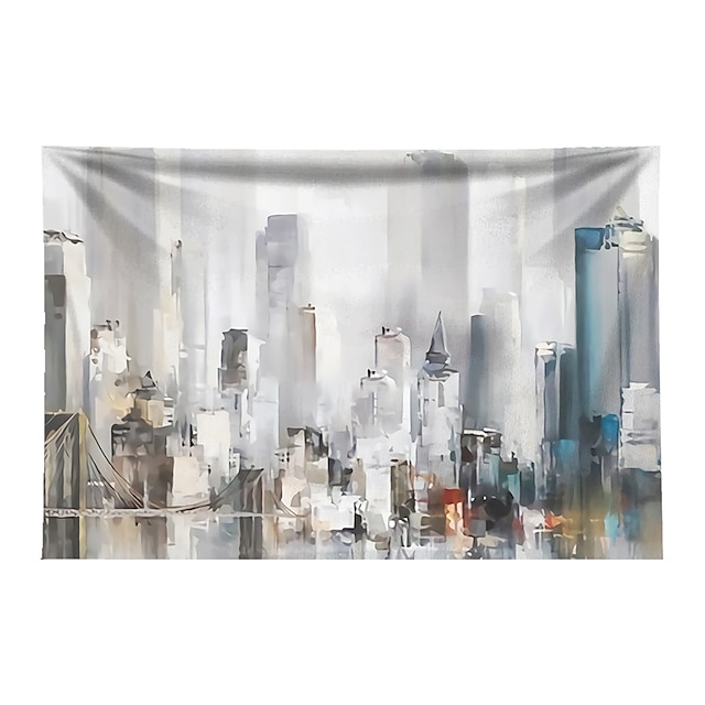 Home & Garden Home Decor | Oil Painting Style Wall Tapestry Art Deco Blanket Curtain Hanging Home Bedroom Living Room Dormitory 