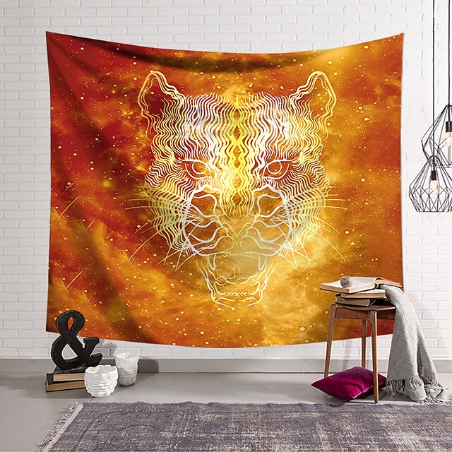 نسيج الجدار آرت ديكو بطانية ستارة معلقة المنزل غرفة نوم غرفة المعيشة الديكور عنبر ألياف البوليستر الحيوان رسمت البرتقالي الأحمر الأصفر خط النمر 8445712 2021 10 34 نسيج الجدار آرت ديكو بطانية ستارة معلقة المنزل غرفة نوم غرفة المعيشة الديكور عنبر ألياف البوليستر الحيوان رسمت البرتقالي الأحمر الأصفر خط النمر 8445712 2021 10 34