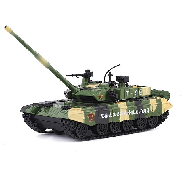  01:32 Tank Toy Teherautók és építőipari járművek Játékautók tettetés Tank Uniszex Fiú Lány Gyermek autós játékok