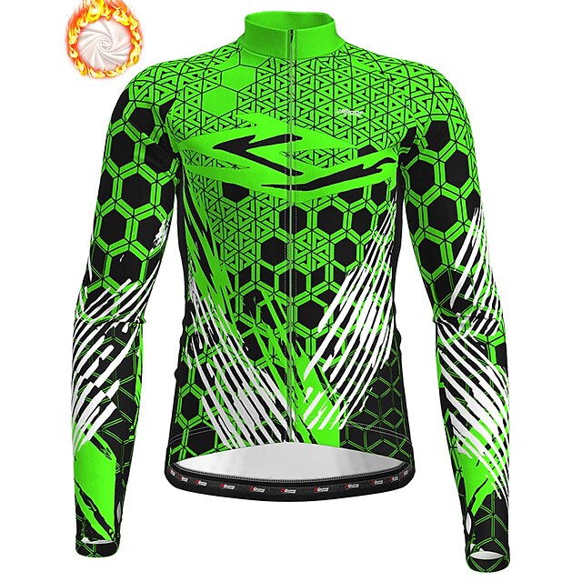 21Grams Men's Cycling Jacket Cycling Jersey Long Sleeve Mountain Bike
