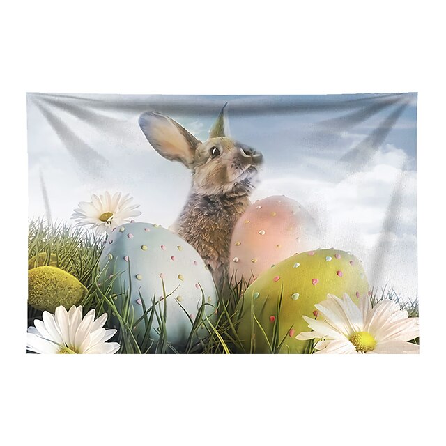 Home & Garden Home Decor | Happy Easter Happy Easter Wall Tapestry Art Decor Blanket Curtain Hanging Home Bedroom Living Room De