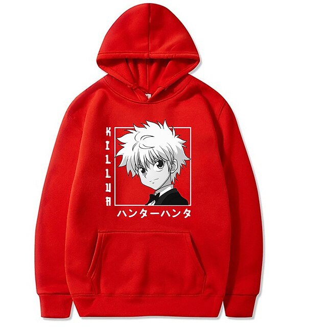 Toys & Hobbies Cosplay & Costumes | Inspired by Hunter X Hunter Gon Freecss Killua Zoldyck Cosplay Costume Hoodie Polyester / Co